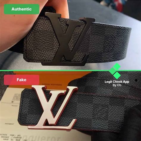 louis vuitton fake vs real belt|louis vuitton knockoff belt.